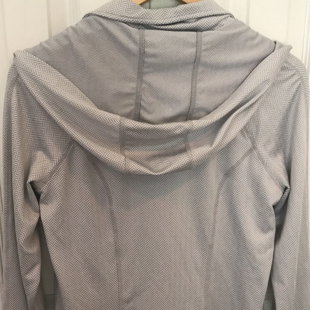 Mondetta Herringbone Pattern Full-Zip Hooded Jack… - image 8